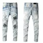 amiri jeans 2021 nouveaux  ar802020150 playboy blue